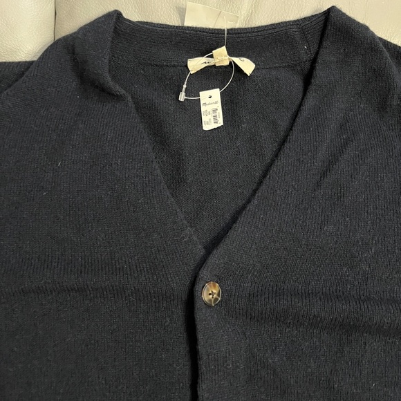 NWT - Madewell Men’s 100% Merino Wool Cardigan - Size XXL - Picture 6 of 9